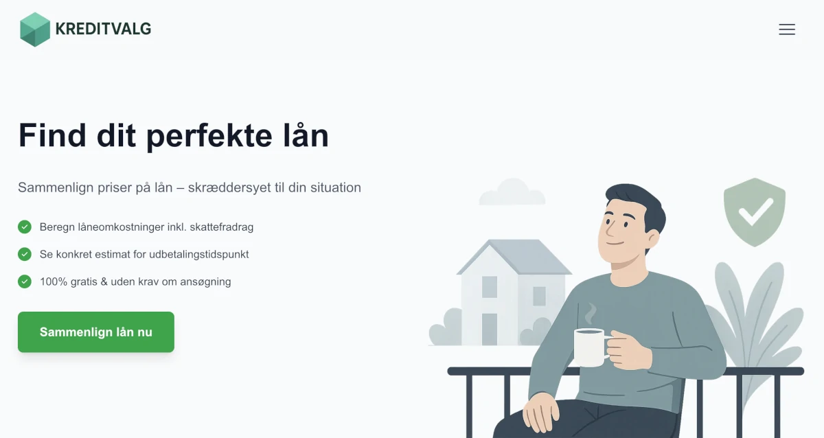 Kreditvalg website